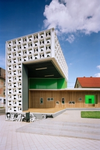 Erster Preis 2009, Open-Air-Bibliothek Magdeburg, KARO* Architekten, Leipzig mit Architektur+Netzwerk