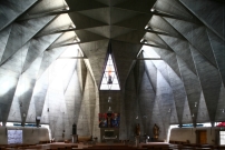 Kirche St. Paulus in Neuss, 1969, Architekt: Fritz Schaller 