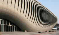 Themenpavillon von Soma, kinetische Fassade 