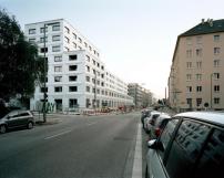 Stdtebaulicher Kontext am Tassiloplatz; links Bauteil 03 Architekten