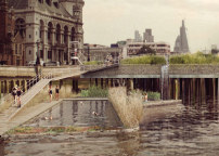 The Thames Bath Project, Studio Octopi mit Civic Engineers und Jonathan Cook Landscape