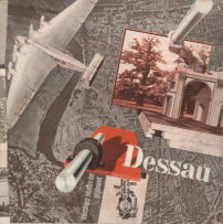 Broschre von Joost Schmidt fr die Stadt Dessau, 1931 