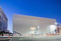 The Broad Museum, Grand Avenue in Los Angeles 