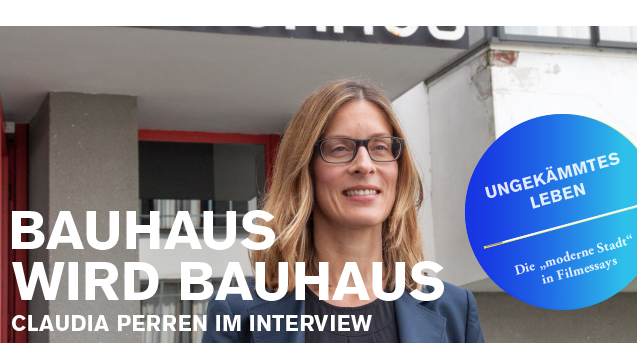 Bauhaus wird Bauhaus: Claudia Perren  / BauNetzWOCHE #415