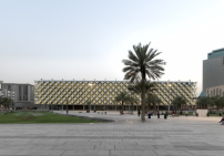 King Fahad National Library (2013) in Riad, Saudi Arabien, von Gerber Architekten International, Foto: AKAA / Cemal Emden