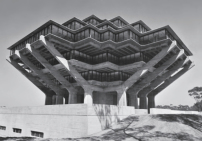 Geisel Library, University of California, San Diego, USA, 1970, von William Pereira + Associates, Courtesy University of California, San Diego 