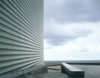 Roland Halbe: Kursaal in San Sebastian von Rafael Moneo, 1999, Courtesy Amrei Heyne Gallery 