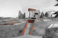 2. Preis: Bunker-Museum: Heeresgeschichtliches Museum in Ungarn von Nikolett Molnr, Auenperspektive