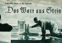 Plakat zum Film Wort aus Stein, 1939 