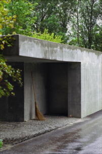 Atelierhaus in Haldenstein von Peter Zumthor, fr das Essay Architektur denken 
