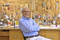 Renzo Piano in seiner Werkstatt, dem Renzo Piano Building Workshop