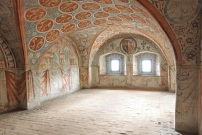 Reichenauer Hof, Ulm. Im Festsaal des Patrizierwohnhauses befinden sich die ltesten Fresken der Stadt. 