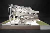 2. Preis (NO) White Elephant: Revitalisierung des Nationalstadions in Peking von Katharina Kurz, Modell