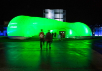 Raumweltenpavillon Lichtwolke