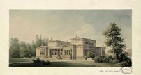 Friedrich Adler, Entwurf fr das Haus eines Architekten, 1852