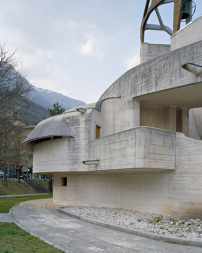 Giovanni Michelucci, Kirche und Denkmal, Longarone, 1966-78