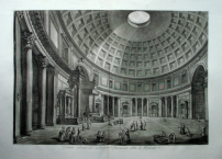 Giovanni Battista Piranesi / Das Pantheon in Rom 