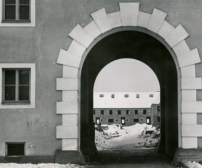 Spallerhof-Siedlung im Bau, Linz, Dezember 1939 