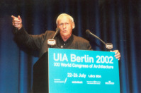 Karl Ganser auf dem UIA-Kongress in Berlin