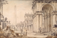 Giovanni Paolo Panini, Capriccio, um 1750