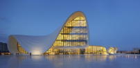 Shortlist: Noch mal Hadis Heydar Aliyev Center, fotografiert von Hufton + Crow, diesmal in der Kategorie Exteriors