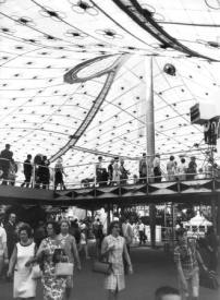 Deutscher Pavillon für die Expo 67 in Montreal  