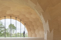 Innenraum des Forstpavillons