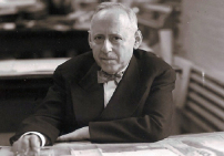 Fritz Nathan in seinem Frankfurter Büro in den 20er Jahren. Bild: Leo Baeck Institut, New York
