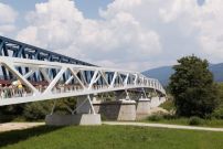 Fuß- und Radwegbrücke bei Deggendorf 