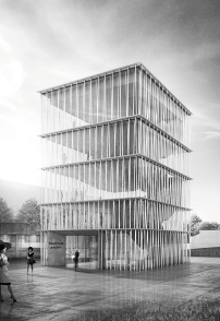 Siegerentwurf fr das Bauhaus-Archiv Berlin von Staab Architekten 