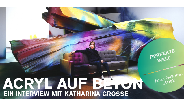 Acryl auf Beton: Katharina Grosse / BauNetzWOCHE #435