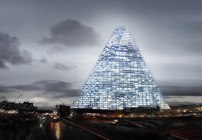 Wird gebaut: Tour Triangle in Paris, Bild:  2015, Herzog de Meuron Basel 