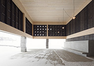 Der Schulneubau in Orsonnens: Die „Grangécole“ ist ein Projekt von TEd’A arquitectes in Zusammenarbeit mit Rapin Saiz Architectes.