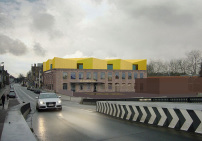 noAarchitecten: Entwurf fr das Vlasmuseum Kortrijk, Wettbewerb 1. Preis, 2011 