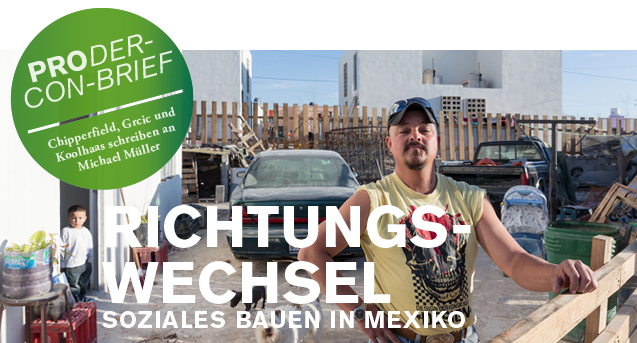 Richtungswechsel: Soziales Bauen in Mexiko / BauNetzWOCHE #459