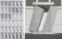 Preisträger: Modulares Verschattungssystem aus Textilbeton von Michael Wagner, Pol Firmenich, Daniela Repplinger, Lorenz Reiter, Kirsten Verstraeten, Niklas Emmerich und Sebastian Schuch