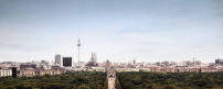 Berlin-Skyline mit Alexander Tower 