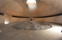 Architektenpreis: „Thermalbad in der ehemaligen Militäranlage Fort Bema in Warschau“ von Katarzyna Pankowska, Innenperspektive