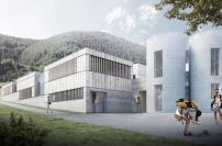 1. Preis: „Nichts währt ewig: Reaktivierung brachliegender Wirtschaftsgebäude in landwirtschaftlichen Betrieben“ von Mathias Duffner, Außenperspektive