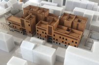 Architektenpreis: „Watan: Ort des Ankommens“ von Fabrice-Noel Köhler, Modell