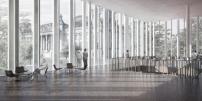 Konnte sich durchsetzen: der berarbeitete Entwurf fr ein Besucherzentrum des Reichstags von Markus Schietsch Architekten 