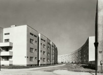 Curie-Siedlung in Magdeburg, Sicht in die Reichelstraße, Foto: © privates Familienarchiv Stieger  