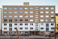 Gemeinschaftswohnhaus WiLMa in Berlin-Lichtenberg, Bild aus der Publikation Kleine Eingriffe, Hrsg. Walter Ngel, Niloufar Taheri, Basel 2016, Foto: Christoph Lffler 