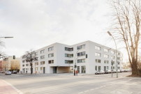 Hauptpreis: Wohnungsbau am Schillerpark in Berlin von Bruno Fioretti Marquez, Foto: Christoph Rokitta 