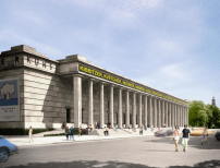 Planung für das Haus der Kunst in München von David Chipperfield Architects (Berlin) 