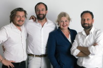 Lars Krückeberg, Wolfram Putz, Marianne Birthler und Thomas Willemeit 