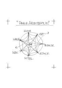 Signum für die „Reale Architektur“ von Erich Schneider-Wessling