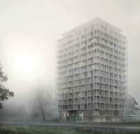 Das Typenwohnhaus der HOWOGE des Berliner Büros LIN Architekten Urbanisten. 