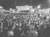 Vollversammlung auf dem besetzten Syntagma-Platz, Athen, 2011