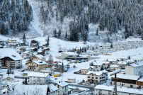Die Liftstation mit weiteren Funktionen erschliet das Skigebiet Pradaschier. 